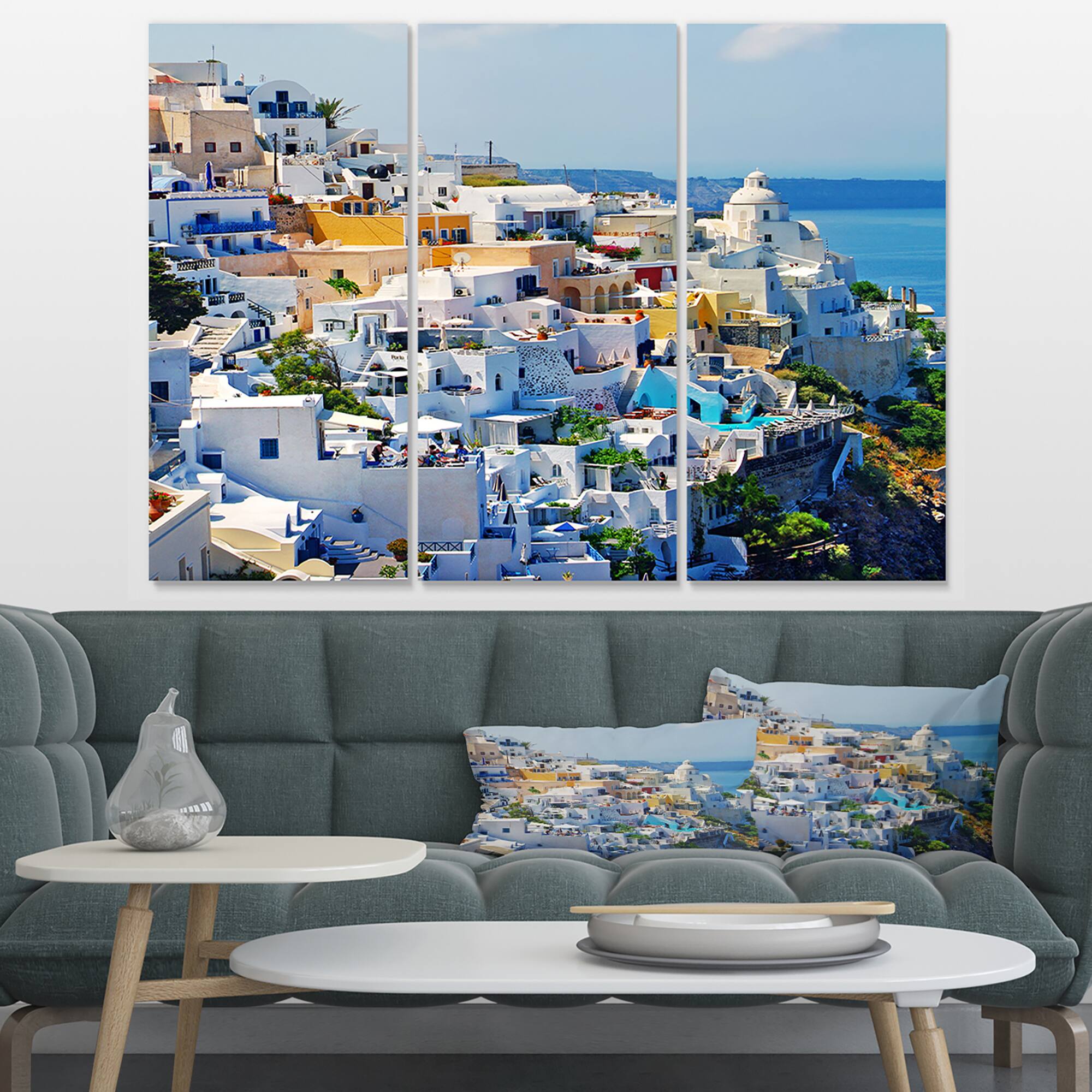 Designart - View of Fira Town Santorini